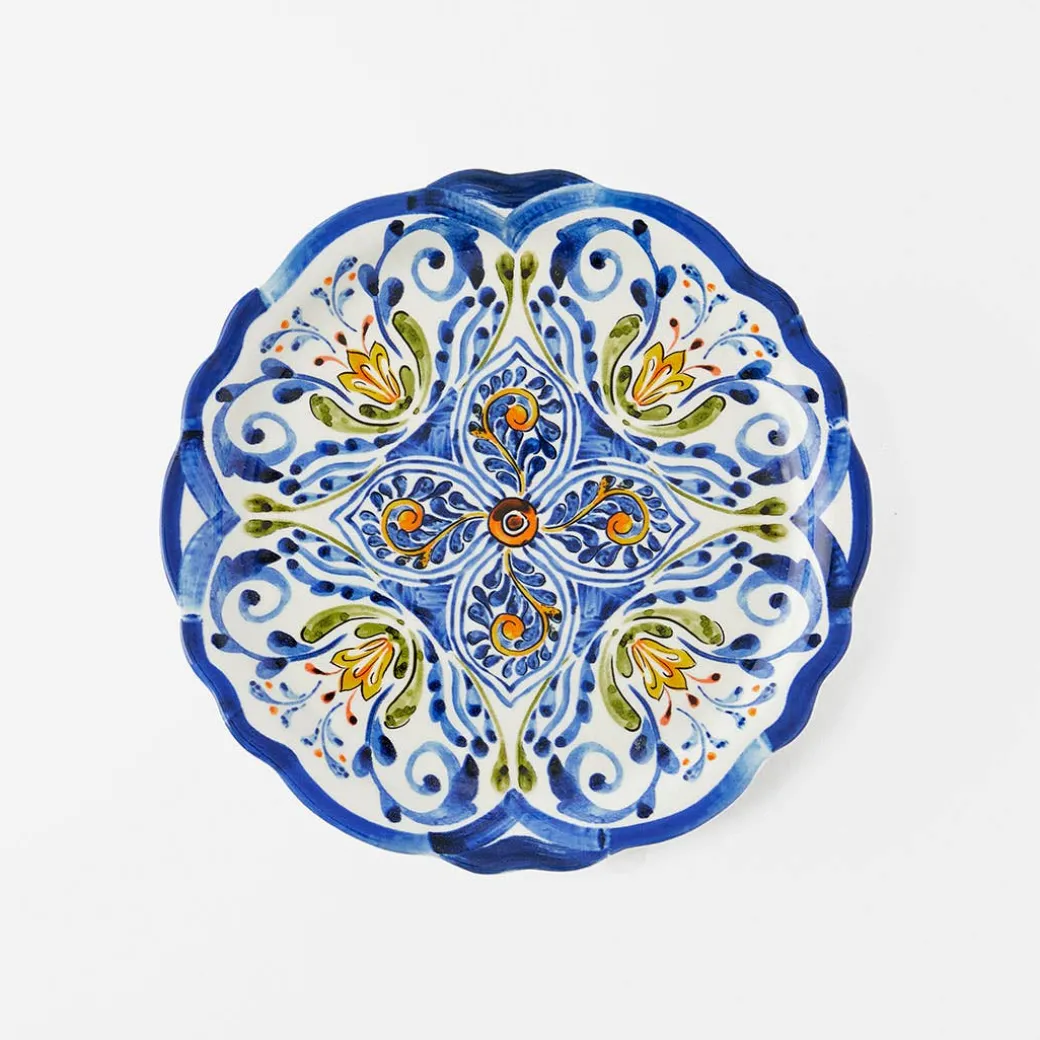 Savona Dinnerware - Blue/Yellow