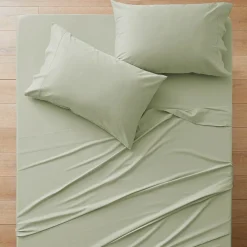 Sleeping Beauty 400 TC Bamboo / Cotton Sheet Set - Sky Blue