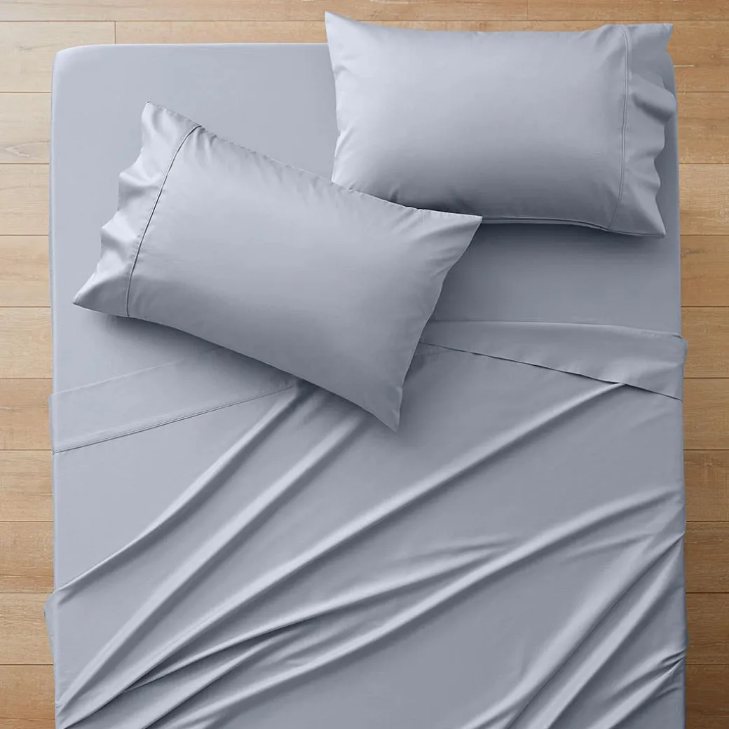 Sleeping Beauty 375 TC Cotton Sheet Set - Lily White