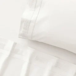 Sleeping Beauty 1200 TC Egyptian Cotton Sheet Set - Vanilla
