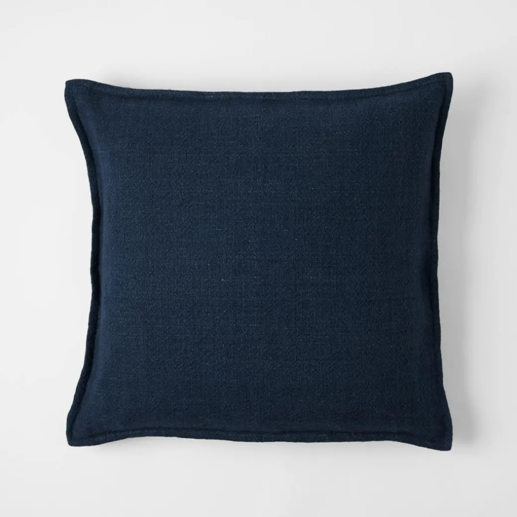 Sorano Linen Blend Cushion - Ink