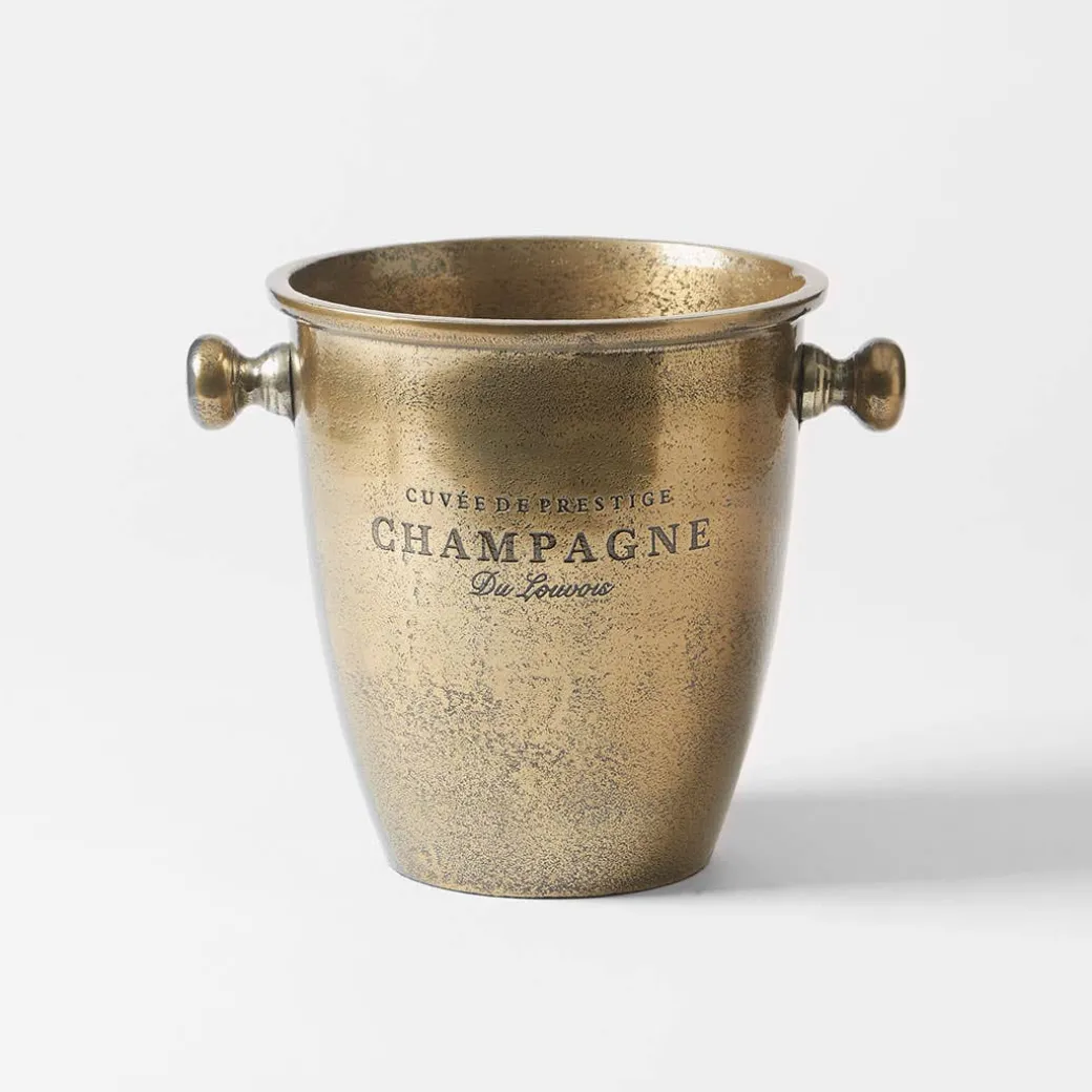 Tall Champagne Bucket - Brass