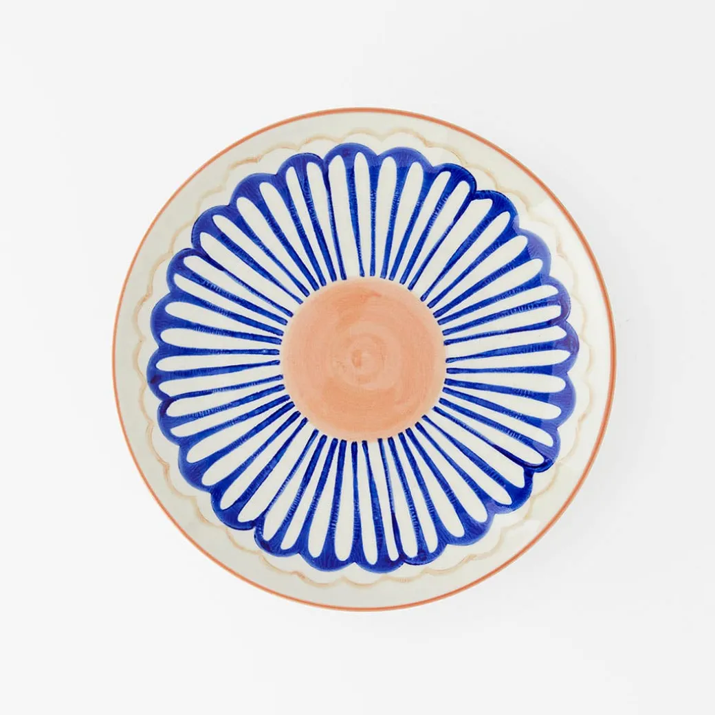Tondo Dinnerware - Blue/White