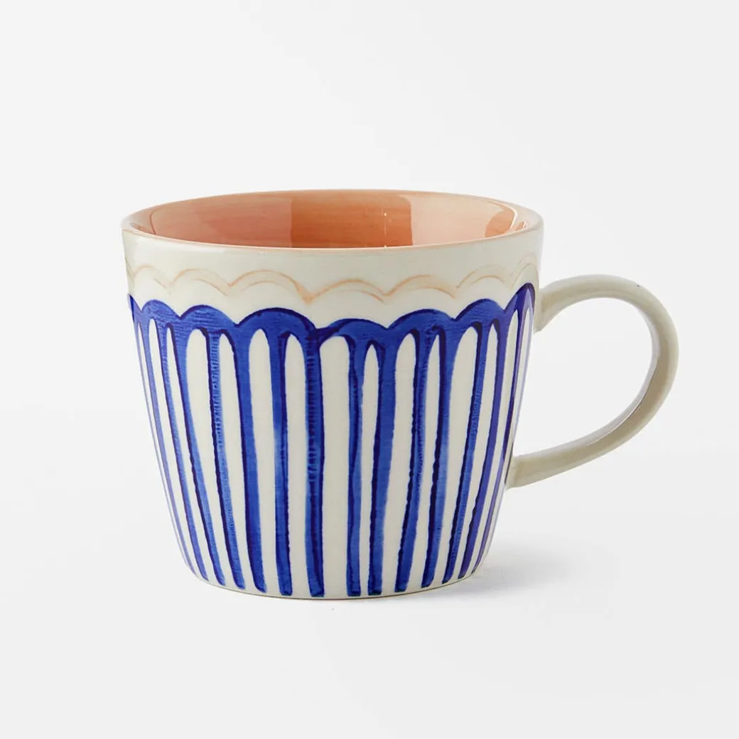 Tondo Dinnerware - Blue/White