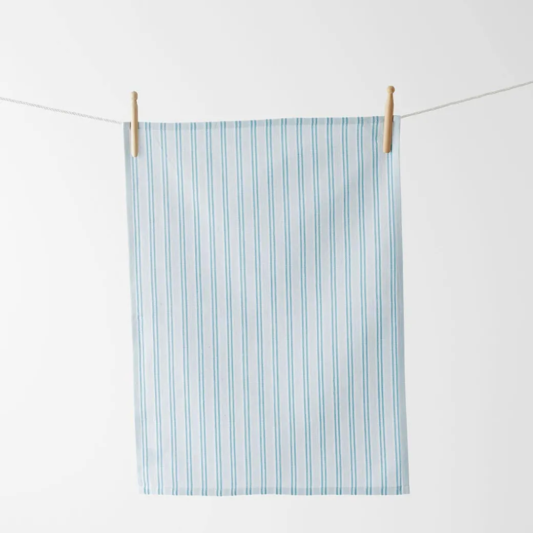 Under The Sea Tea Towel Set Of 3 - Teal