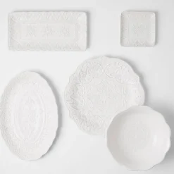 Venezia Rectangular Platter - Ivory