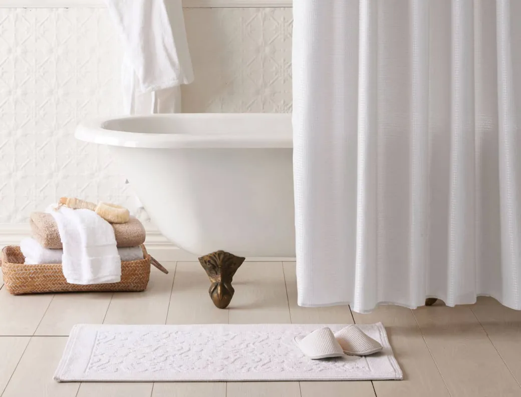 Waffle Shower Curtain