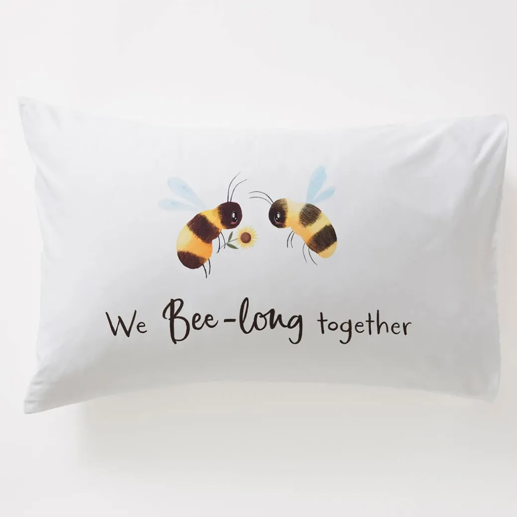 We Bee Long Together Standard Pillowcase