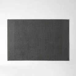 Wythe Bath Mat - Silver